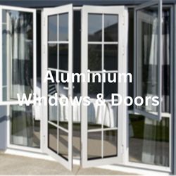 product aluminuim windows & doors text